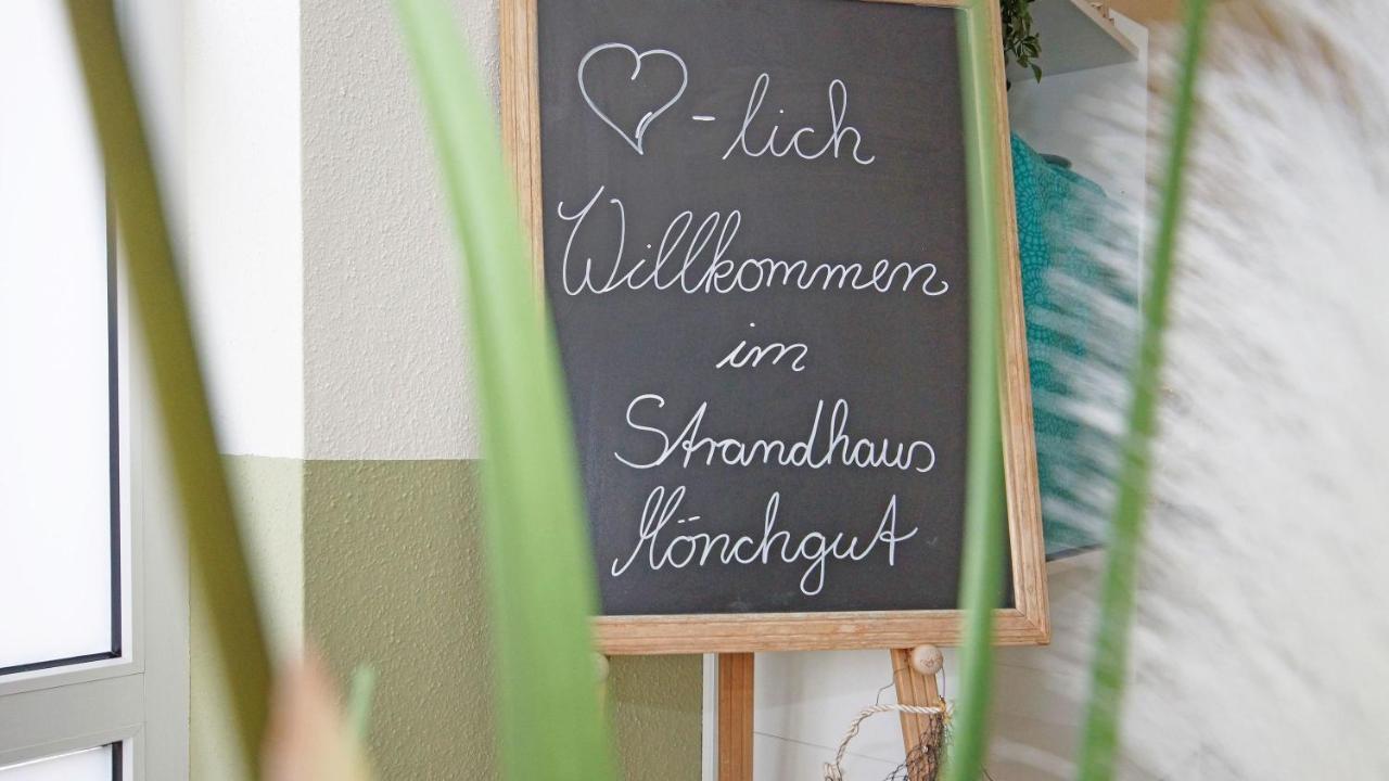 F-1010 Strandhaus Moenchgut Bed&Breakfast Dz 27 Terrasse, Strandnah, Inkl Fruehstueck Lobbe Esterno foto
